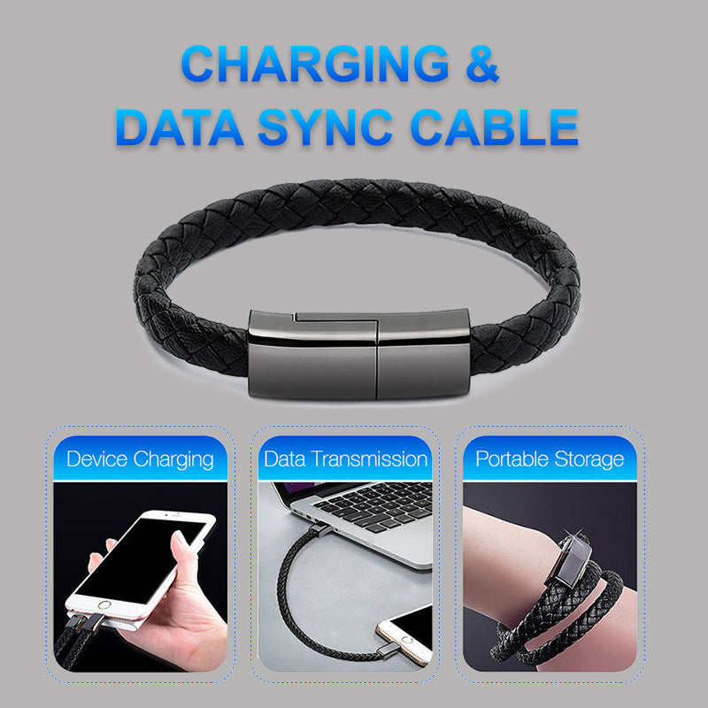 E&E Wearable USB Type-C Charging Bracelet