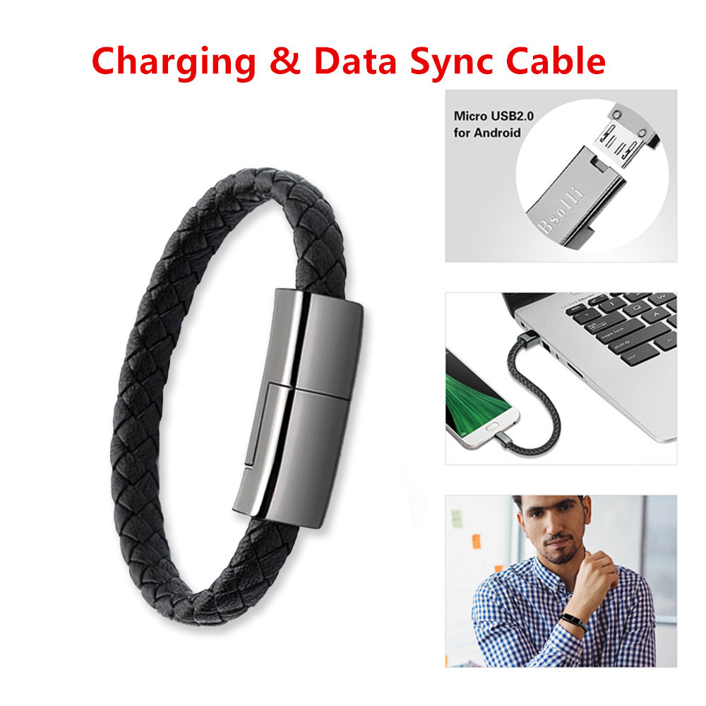 E&E Wearable USB Type-C Charging Bracelet